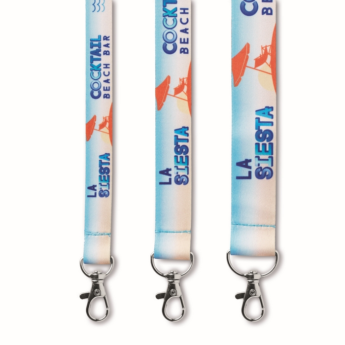 Lanyard personalizado doble mosquetón